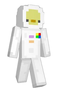 Front of Minecraft skin