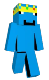 azure radiance and broom Minecraft skin — Slim model