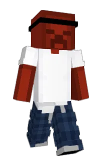 Front of sailfur's skin