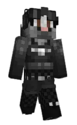 mine shaft and cod gray Minecraft skin — Slim model — first worn by narliepup