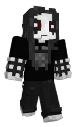 black and mine shaft Minecraft skin — Classic model