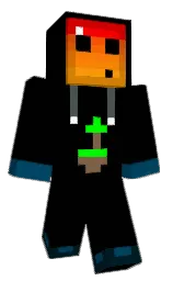 DAK419's Minecraft skin wearing the Migrator cape