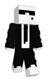 Def8ult's Minecraft skin wearing the Pan cape
