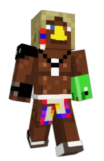 Front of Minecraft skin