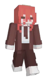 Fiffteen's Minecraft skin wearing the Copper cape