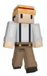 leaveski's Minecraft skin wearing the Migrator cape