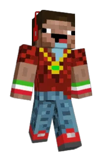7XENONFTW Minecraft avatar full body