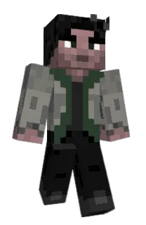 Front of AeRoKuS's skin