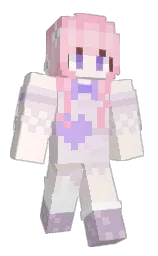 sauvignon and prim Minecraft skin — Slim model — first worn by MOCHITHELIGMA