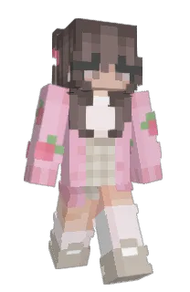Front of caroll's skin