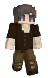 coffee bean and eternity Minecraft skin — Slim model — first worn by H21Gaming