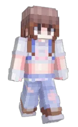 s3nzawa's Minecraft skin wearing the 15th Anniversary cape