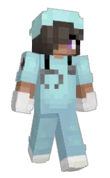 aqua island and mercury Minecraft skin — Slim model — first worn by arayofsunshine03