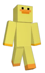 Placeit's Minecraft skin wearing the Pan cape