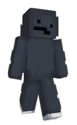 bright gray and tuna Minecraft skin — Slim model — first worn by Roksmo