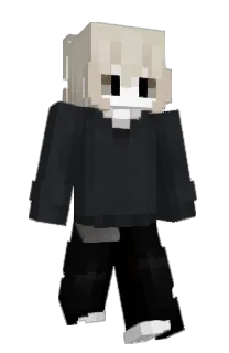 Front of attrxct's skin