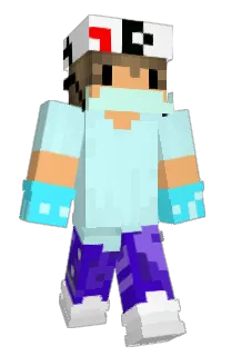 Front of IAmRust's skin