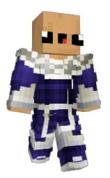 white and harvest gold Minecraft skin — Classic model — first worn by KCCthePotat0
