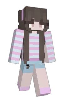 Front of Cimsly's skin