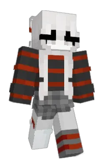 Front of Minecraft skin