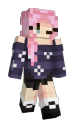carissma and cod gray Minecraft skin — Slim model — first worn by catchestra