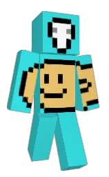 turquoise and rob roy Minecraft skin — Slim model — first worn by interstelling