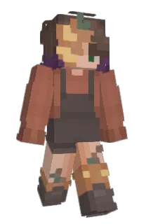 Front of Cosmiciali's skin