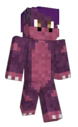 black and honey flower Minecraft skin — Classic model — first worn by midaucy