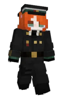 Front of RedRedhead's skin