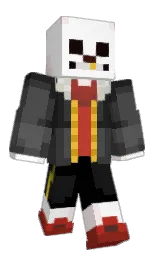 white and tundora Minecraft skin — Classic model — first worn by sandl3
