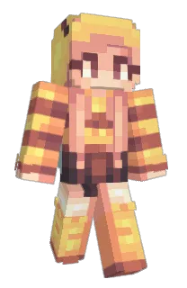 Front of VexaKis's skin