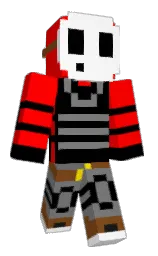 redpanda1290's Minecraft skin wearing the Pan cape