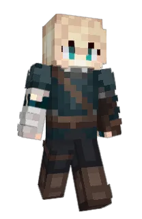 Front of rekuni's skin