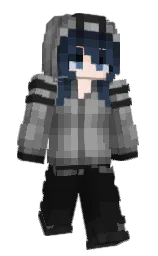 RixBux's Minecraft skin wearing the Follower's cape