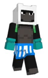 Uriele's Minecraft skin wearing the Pan cape