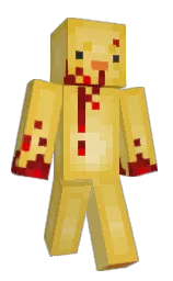 anzac and confetti Minecraft skin — Classic model — first worn by dracelas