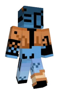 Front of ItsBluesii's skin