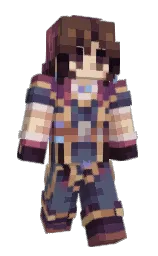 Rians's Minecraft skin wearing the Migrator cape