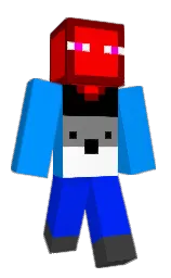 azure radiance and blue Minecraft skin — Classic model — first worn by USSR20231917