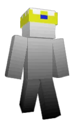 silver and scorpion Minecraft skin — Classic model — first worn by Amon_Bruno