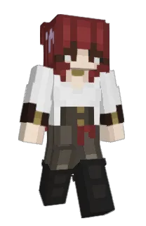 Front of Miroen's skin