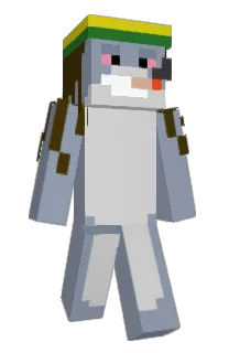 Front of Minecraft skin