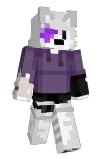 Front of NatWithFur's skin
