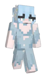 jungle mist and fair pink Minecraft skin — Slim model — first worn by Nilesyuki