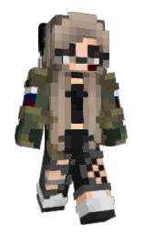 Slim Minecraft skin