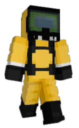 ronchi and fuel yellow Minecraft skin — Classic model