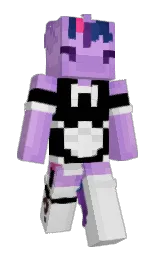 garluza's Minecraft skin wearing the Pan cape