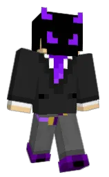 mine shaft and white Minecraft skin — Classic model