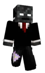 Gl0ryX's Minecraft skin wearing the Aurora cape