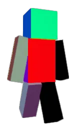pizazz and red Minecraft skin — Classic model